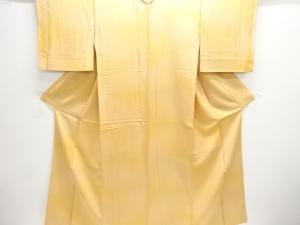 青海波模様織り出し付け下げ色無地着物